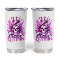 Rose Skull Tumbler Cup Queen Skull - Wonder Print Shop