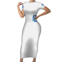 Rose Skull Family Matching Short Sleeve Bodycon Dress and Hawaiian Shirt King Skull - Wonder Print Shop