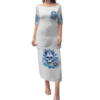 Rose Skull Puletasi King Skull - Wonder Print Shop