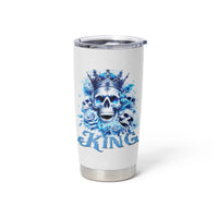 Rose Skull Tumbler Cup King Skull - Wonder Print Shop