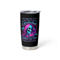 Witch Skull Tumbler Cup The Good Girl In Me Got Tired Of The Bullshit - Wonder Print Shop