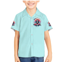 Rose Skull Family Matching Mermaid Dress and Hawaiian Shirt The Good Girl In Me Got Tired Of The Bullshit - Wonder Print Shop