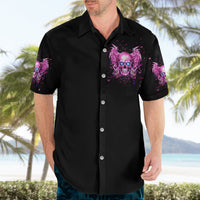 Angel Skull Hawaiian Shirt The Good Girl In Me Got Tired Of The Bullshit - Wonder Print Shop