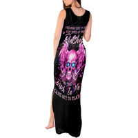 Angel Skull Tank Maxi Dress The Good Girl In Me Got Tired Of The Bullshit - Wonder Print Shop