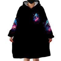 Witch Skull Wearable Blanket Hoodie Assuming Was Like Most Girls Was Your First Mistake - Wonder Print Shop
