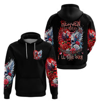 Evil Angel Skull Zip Hoodie Heaven Don't Want Me And Hell Afraid - Wonder Print Shop