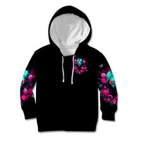 Rose Skull Kid Hoodie I'm Not Anti-Social I'm Just Not User Friendly - Wonder Print Shop