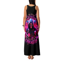 Witch Skull Family Matching Tank Maxi Dress and Hawaiian Shirt I'm Not Anti-Social I'm Just Not User Friendly - Wonder Print Shop