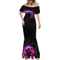 Witch Skull Mermaid Dress I'm Not Anti-Social I'm Just Not User Friendly - Wonder Print Shop