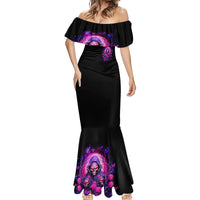 Rose Skull Mermaid Dress DILLIGAG - Wonder Print Shop