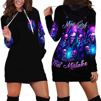 Witch Skull Hoodie Dress Assuming Was Like Most Girls Was Your First Mistake - Wonder Print Shop