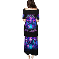 Witch Skull Puletasi Assuming Was Like Most Girls Was Your First Mistake - Wonder Print Shop