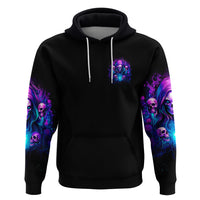 Witch Skull Zip Hoodie Assuming Was Like Most Girls Was Your First Mistake - Wonder Print Shop
