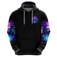 Witch Skull Zip Hoodie Assuming Was Like Most Girls Was Your First Mistake - Wonder Print Shop
