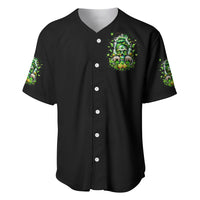 Irish Skull Baseball Jersey Good Girls Drink Wine Badass Girls Thug Beer - Wonder Print Shop