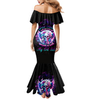 Wings Skll Mermaid Dress I'm A Good Person But Don't Give Me A Reason To Show My Evil - Wonder Print Shop