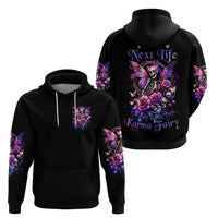 Fairy Skull Hoodie In My Next Life I Want To Be The Karma Fairy - Wonder Print Shop