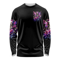 Fairy Skull Long Sleeve Shirt In My Next Life I Want To Be The Karma Fairy - Wonder Print Shop