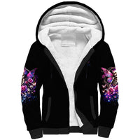 Fairy Skull Sherpa Hoodie In My Next Life I Want To Be The Karma Fairy - Wonder Print Shop