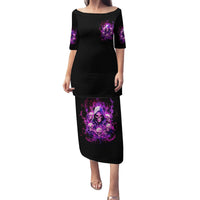 Witch Skull Family Matching Puletasi and Hawaiian Shirt The Good Girl In Me Got Tired Of The Bullshit - Wonder Print Shop