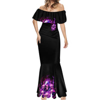 Witch Skull Mermaid Dress The Good Girl In Me Got Tired Of The Bullshit - Wonder Print Shop