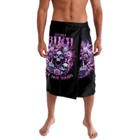 Queen Skull Lavalava Yes I'm A Bitch But Not Yours - Wonder Print Shop