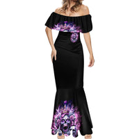 Queen Skull Mermaid Dress Yes I'm A Bitch But Not Yours - Wonder Print Shop