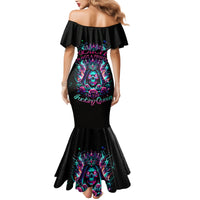 Queen Skull Mermaid Dress Bitch I'm Not A Princess I'm The Fucking Queen - Wonder Print Shop