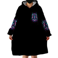 Queen Skull Wearable Blanket Hoodie Bitch I'm Not A Princess I'm The Fucking Queen - Wonder Print Shop