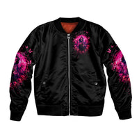 Reaper Skull Bomber Jacket I'm A Good Person But Don't Give Me A Reason To Show My Evil - Wonder Print Shop