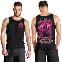 Reaper Skull Men Tank Top I'm A Good Person But Don't Give Me A Reason To Show My Evil - Wonder Print Shop