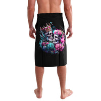 Couple Skull Lavalava In One Life Time You Will Love Many Time But One Love - Wonder Print Shop