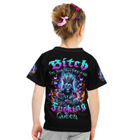 Queen Skull Kid T Shirt Bitch I'm Not A Princess I'm The Fucking Queen - Wonder Print Shop