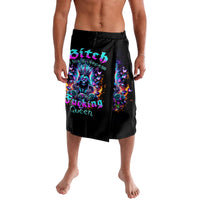 Queen Skull Lavalava Bitch I'm Not A Princess I'm The Fucking Queen - Wonder Print Shop