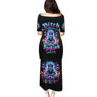 Queen Skull Puletasi Bitch I'm Not A Princess I'm The Fucking Queen - Wonder Print Shop