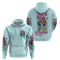 Skull Fairy Hoodie Bitch I'm Not A Princess I'm The Fucking Queen - Wonder Print Shop