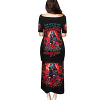 Rose Queen Family Matching Puletasi and Hawaiian Shirt Four Out Of The Five Voices In My Head Think You re An Idiot - Wonder Print Shop