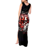 Couple Skull Tank Maxi Dress From Our First Kiss - Wonder Print Shop