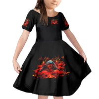 Rose Skull Family Matching Mermaid Dress and Hawaiian Shirt Iam Sweet Girl But If You Piss Me Off - Wonder Print Shop