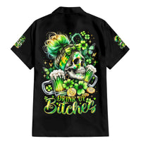 Irish Skull Family Matching Mermaid Dress and Hawaiian Shirt Drink Up Bitches - Wonder Print Shop