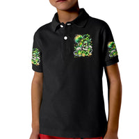Irish Skull Kid Polo Shirt Drink Up Bitches - Wonder Print Shop