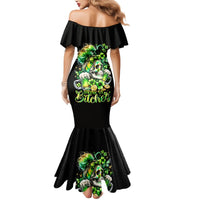 Irish Skull Mermaid Dress Drink Up Bitches - Wonder Print Shop