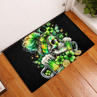 Irish Skull Rubber Doormat Drink Up Bitches - Wonder Print Shop
