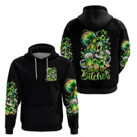 Irish Skull Zip Hoodie Drink Up Bitches - Wonder Print Shop