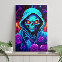 Rose Skull Canvas Wall Art Just So We Are Clear I'm Not Afraid Of You - Wonder Print Shop