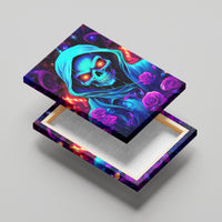 Rose Skull Canvas Wall Art Just So We Are Clear I'm Not Afraid Of You - Wonder Print Shop