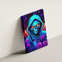 Rose Skull Canvas Wall Art Just So We Are Clear I'm Not Afraid Of You - Wonder Print Shop