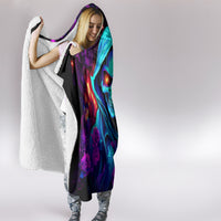 Rose Skull Hooded Blanket Just So We Are Clear I'm Not Afraid Of You