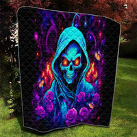 Rose Skull Quilt Just So We Are Clear I'm Not Afraid Of You - Wonder Print Shop