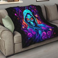 Rose Skull Quilt Just So We Are Clear I'm Not Afraid Of You - Wonder Print Shop